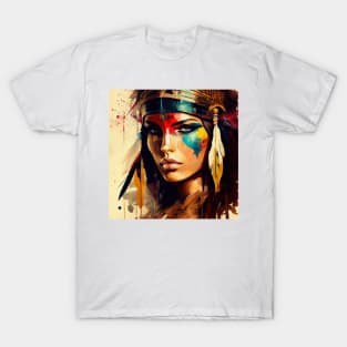 Powerful Egyptian Warrior Woman #2 T-Shirt